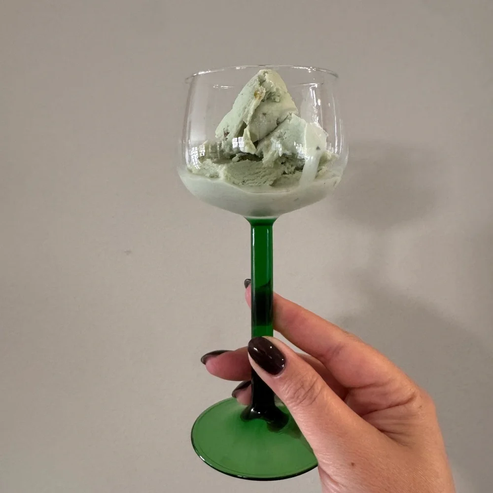 Vintage Wine Glasses by Luminarc made in France. Set of 8. Last set left